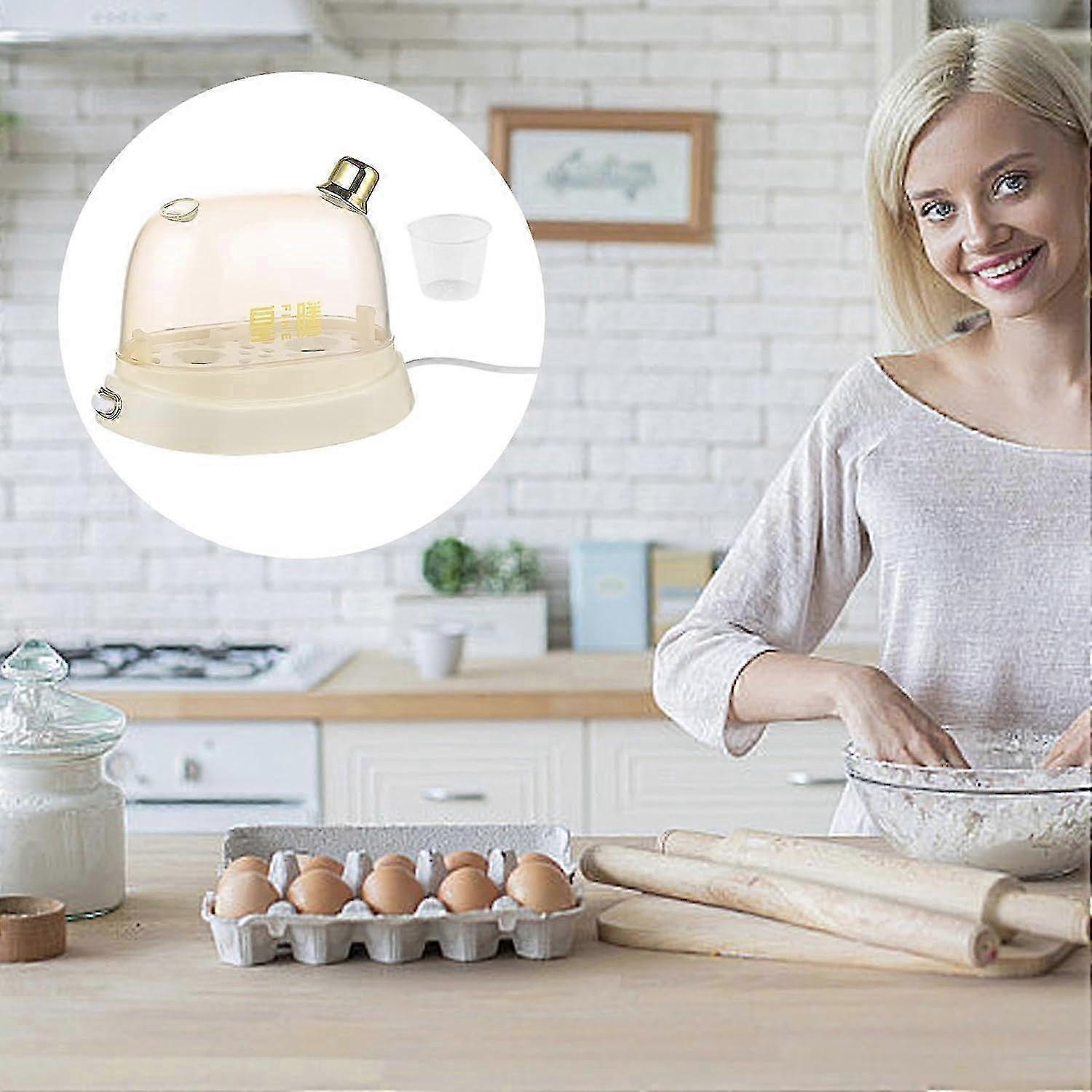 120W Electric Egg Steamer, Portable Dorm Egg Boiler