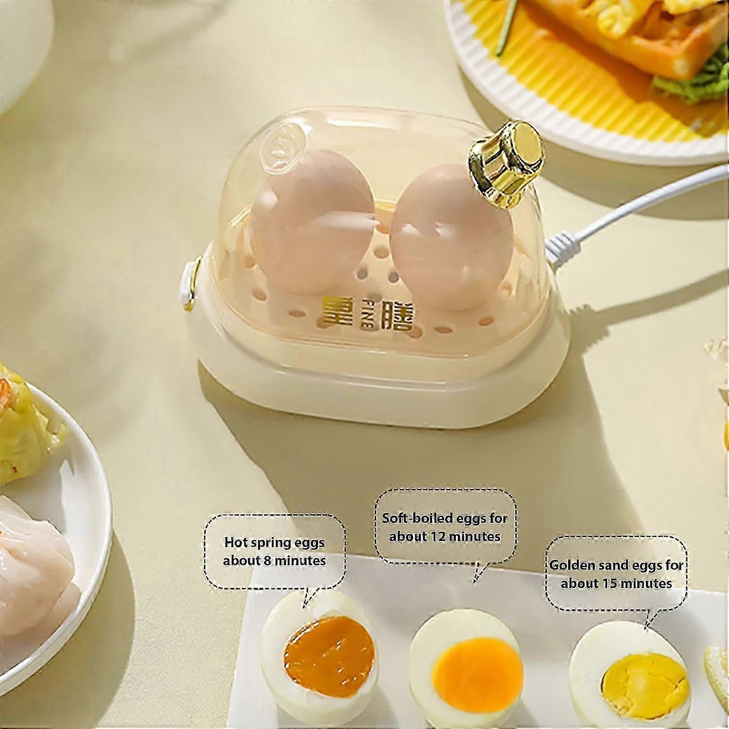 120W Electric Egg Steamer, Portable Dorm Egg Boiler