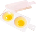 Plastic Double Egg Poacher, Microwave Egg Cooker