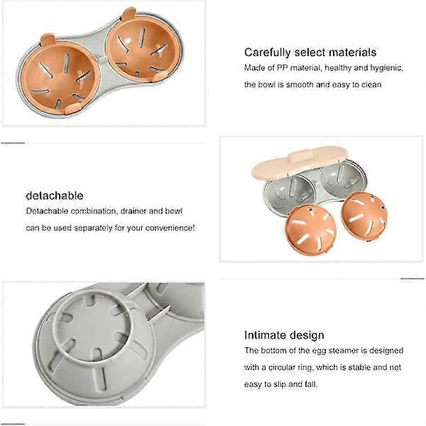 Microwave Fried Egg Cooking Tool for Kitchen Use