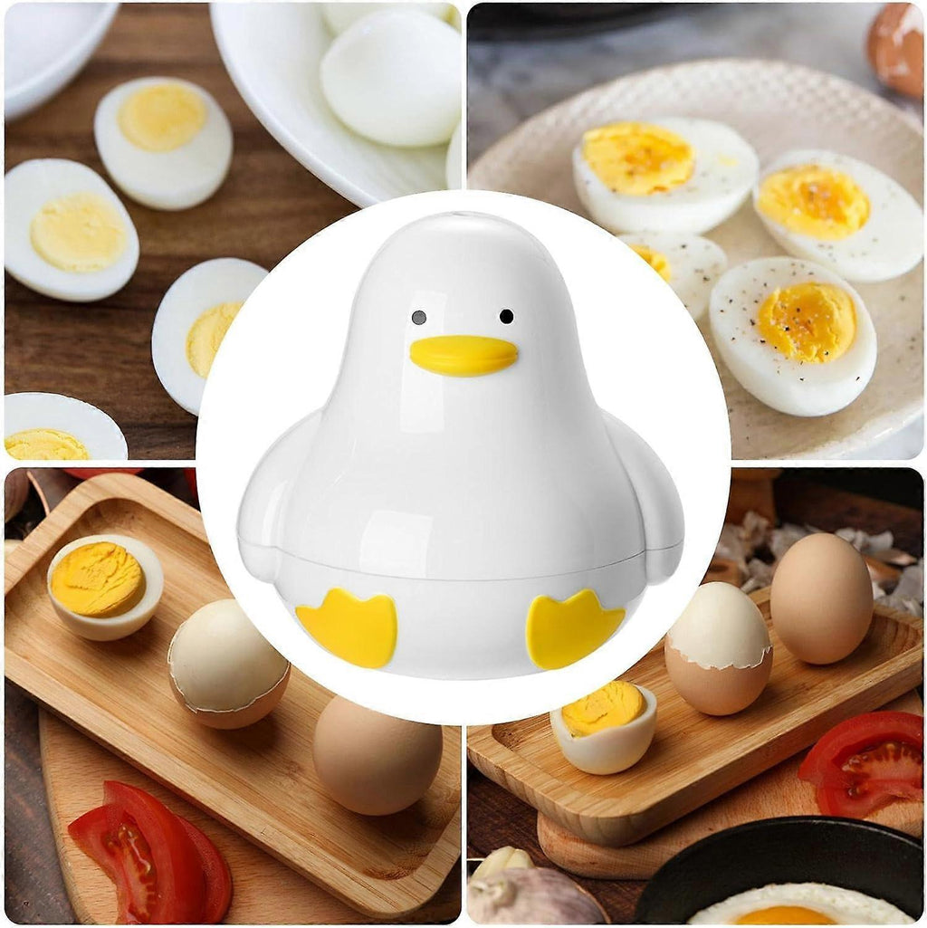 Duck Shape Microwave Egg Cooker, 4-Egg Capacity