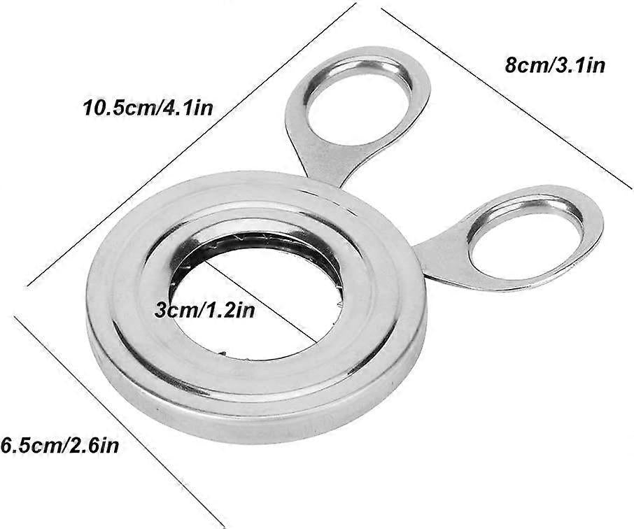 Stainless Steel Egg Beater, Opener, Cutter, Peeler Set