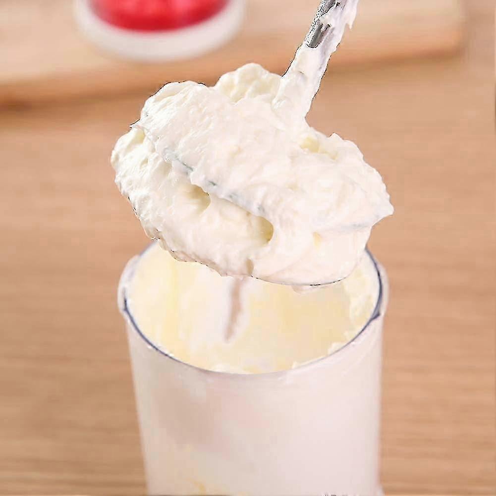 Manual Whipped Cream Dispenser 450ml Professional Cream Whipper with Lid