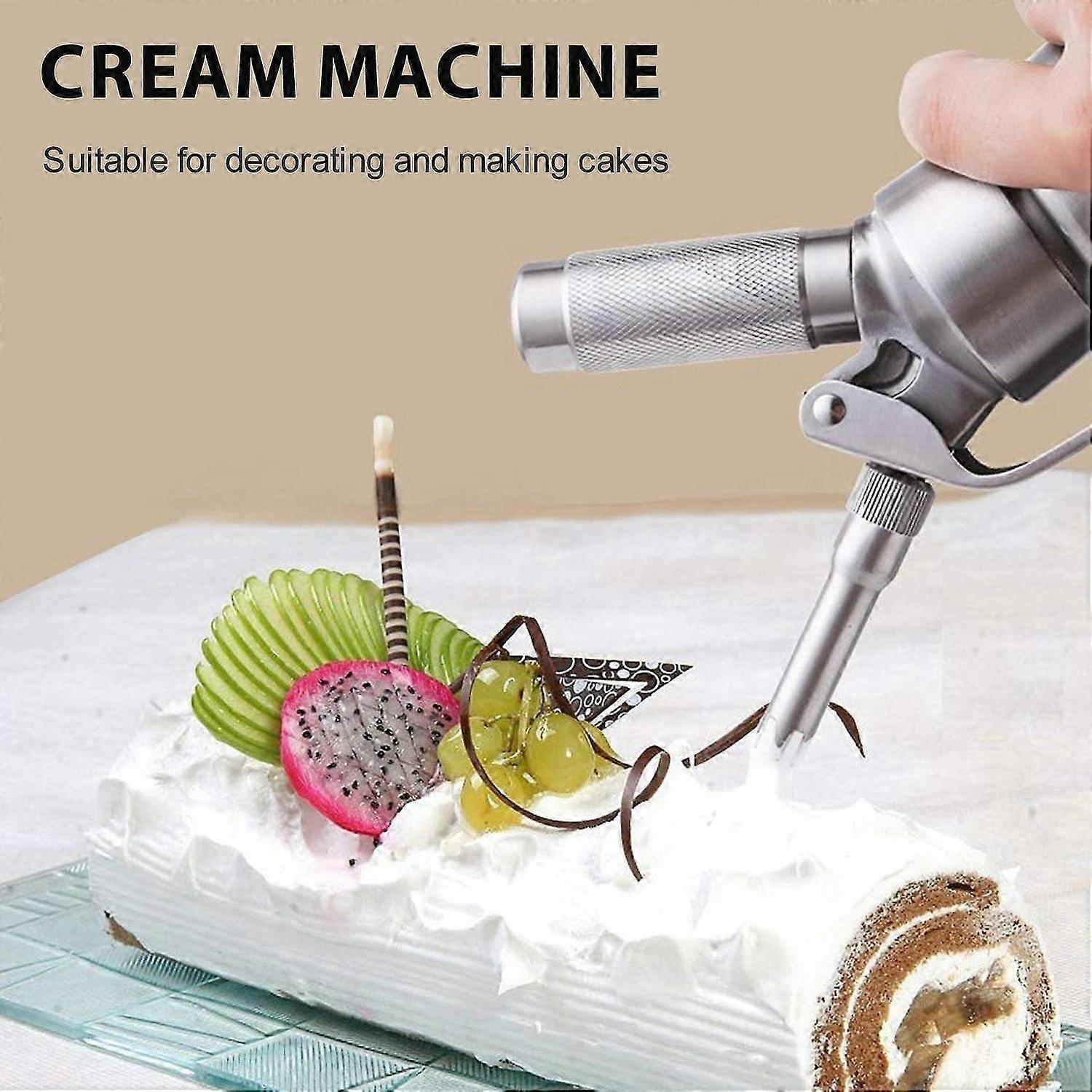 500ml Stainless Steel Whipped Cream Dispenser Professional Cream Canister
