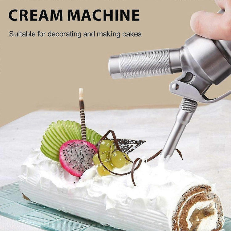 500ml Stainless Steel Whipped Cream Dispenser Professional Cream Canister - Flavour Fushion Cooking Shop