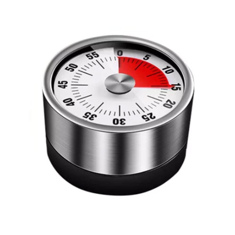 Kitchen Cooking Timer Clock Mechanical Counter 60 Minutes Timer White