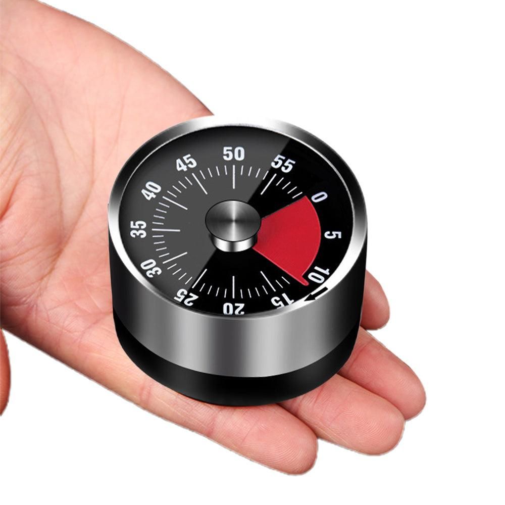 Kitchen Cooking Timer Clock Mechanical Counter 60 Minutes Timer White