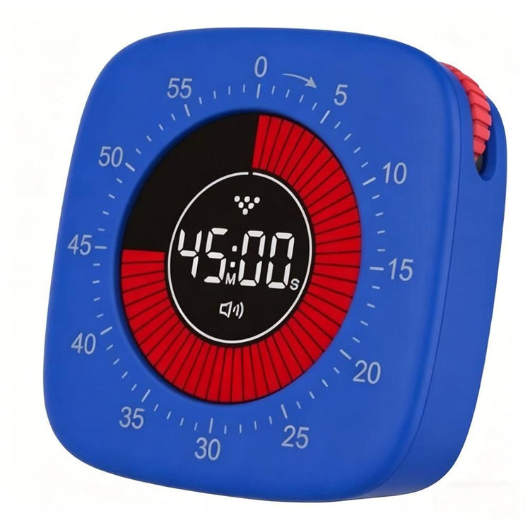 60-Min Digital Visual Timer Count-Up/Count-Down Timer for Study Work Cooking Daily Tasks - Flavour Fushion Cooking Shop