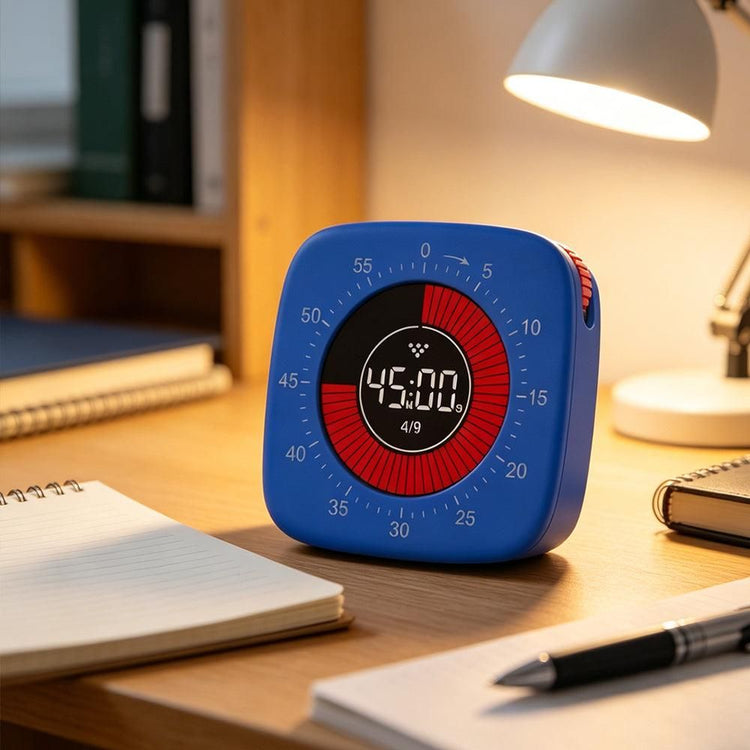 60-Min Digital Visual Timer Count-Up/Count-Down Timer for Study Work Cooking Daily Tasks - Flavour Fushion Cooking Shop