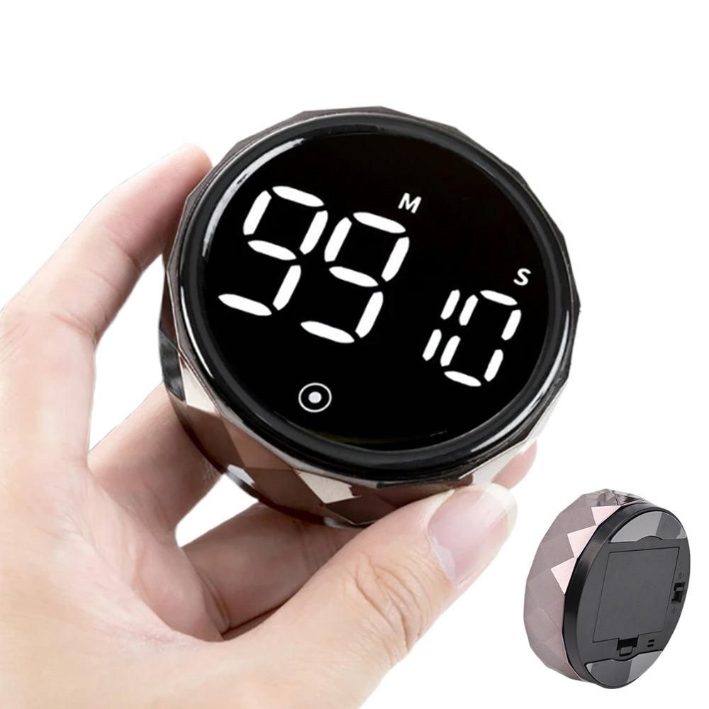 Digital Display Kitchen Timer Countdown Countup Cooking Alarm White