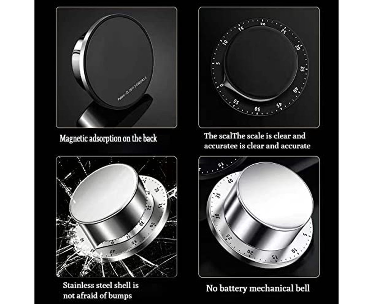 Chef Cooking Timer - Loud Alarm - Mechanical - Flavour Fushion Cooking Shop