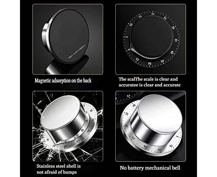 Chef Cooking Timer - Loud Alarm - Mechanical - Flavour Fushion Cooking Shop