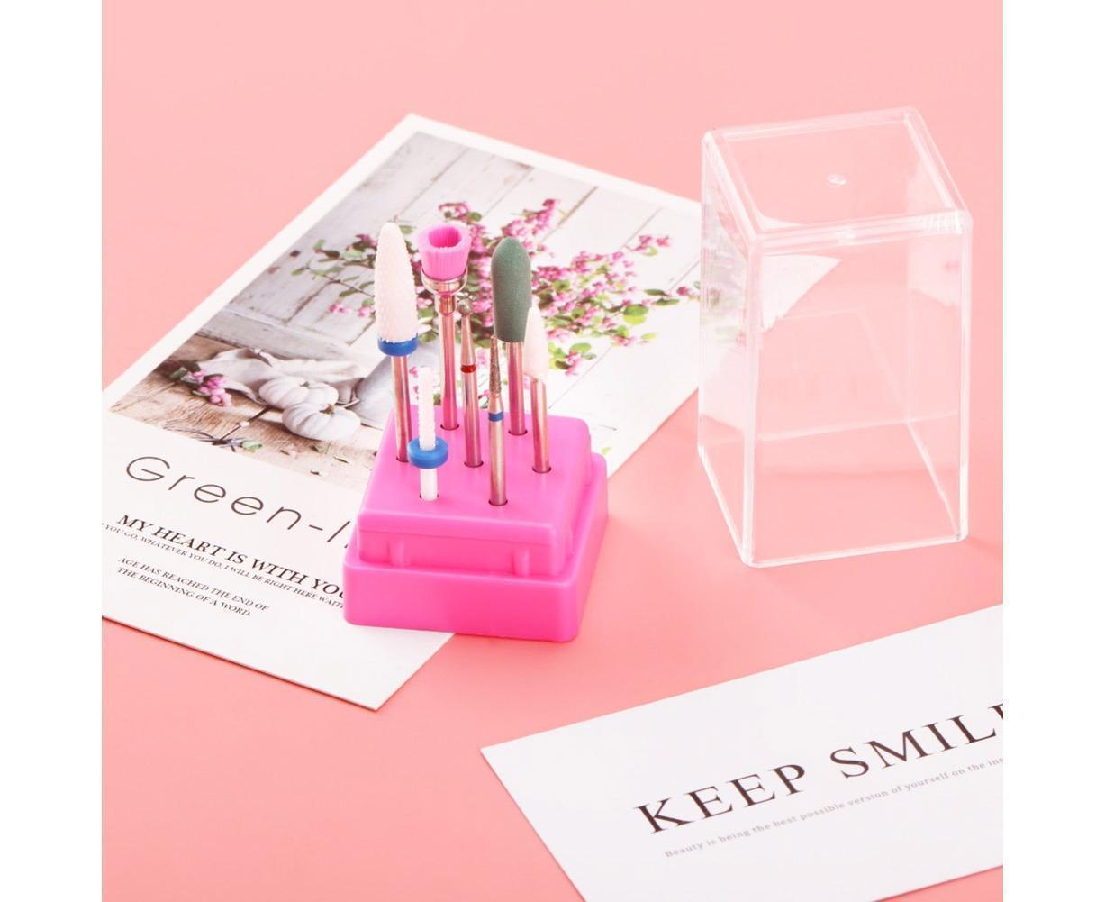Ceramic Steel Alloy Grinding Dead Skin Removal Nail Art Drill Bit Brush Set-2#
