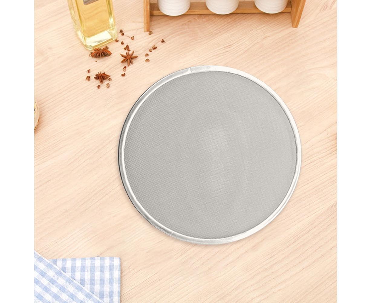 19/21/23/25cm Stainless Steel Oil Splatter Screen Net Cover for Air Frying Pot-23cm