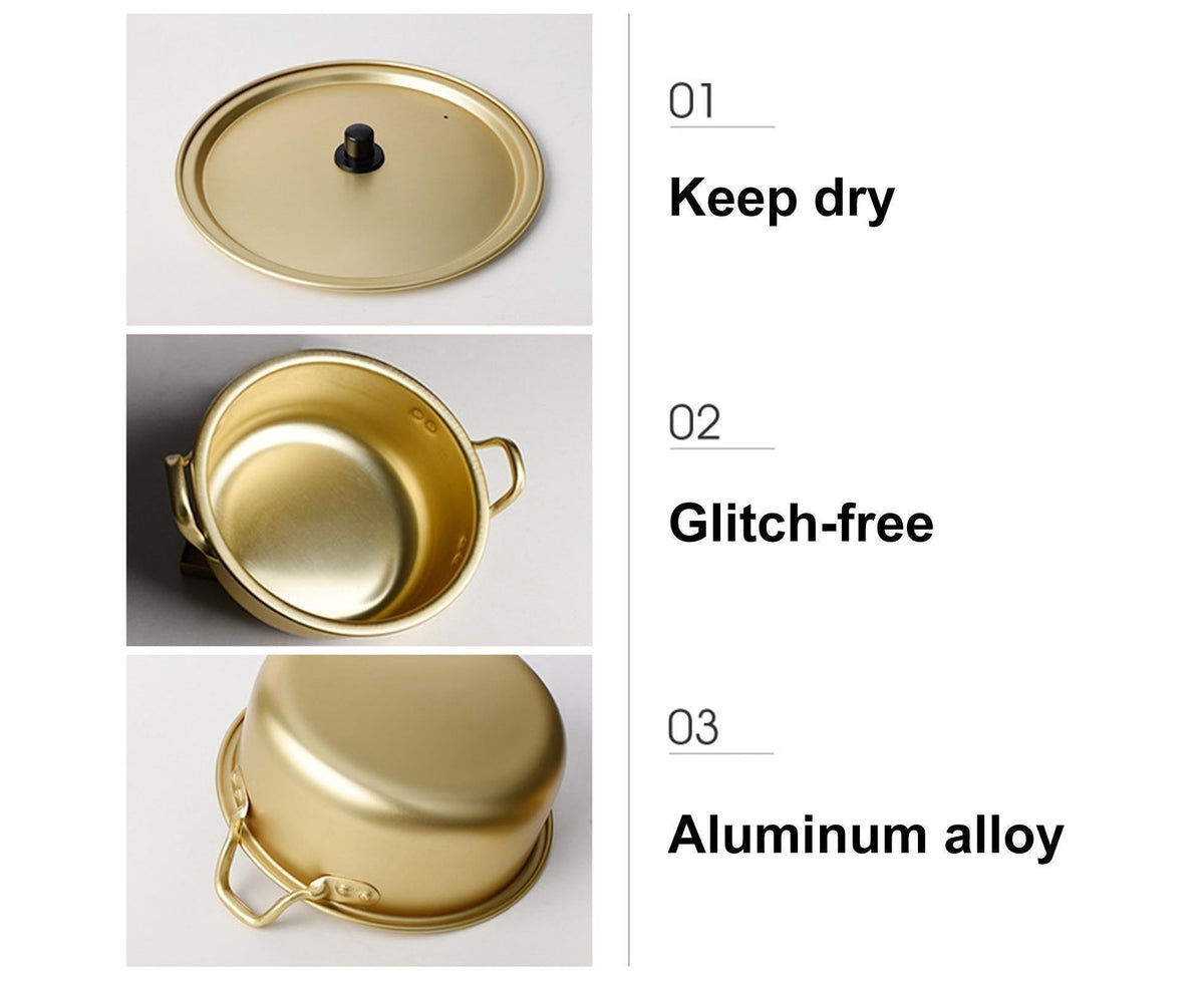 Noodle Pot Aluminium Instant Noodle Container for Home - S - Flavour Fushion Cooking Shop