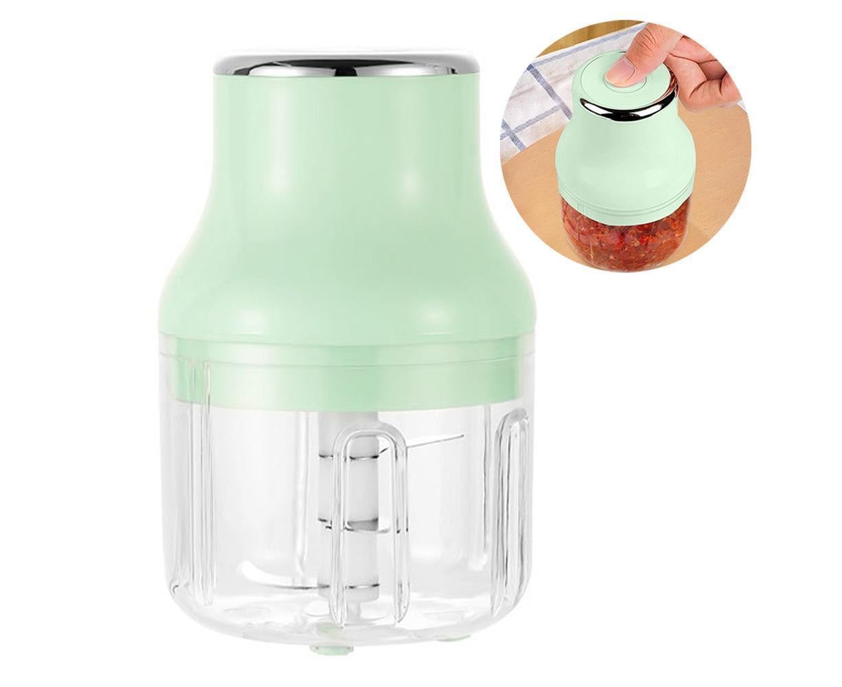 Mini Electric Garlic Chopper - Vegetable Grinder - Blender
