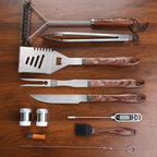 Complete Multi-Functional BBQ Tool Set, 31-Piece Deluxe BBQ Tool Set