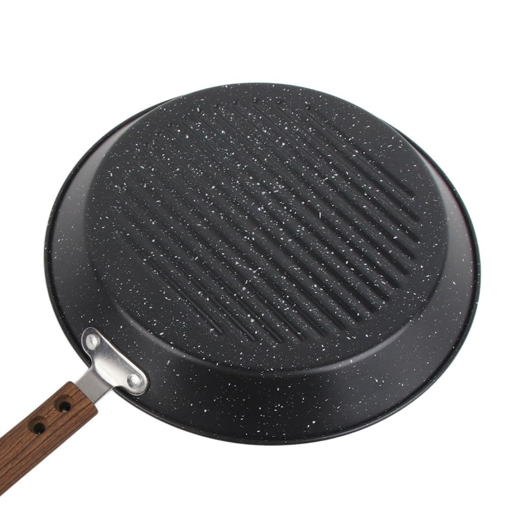 Round Grill Pan Universal Non Stick Multifunctional Flat Bottom Frying Pan for Breakfast - Flavour Fushion Cooking Shop