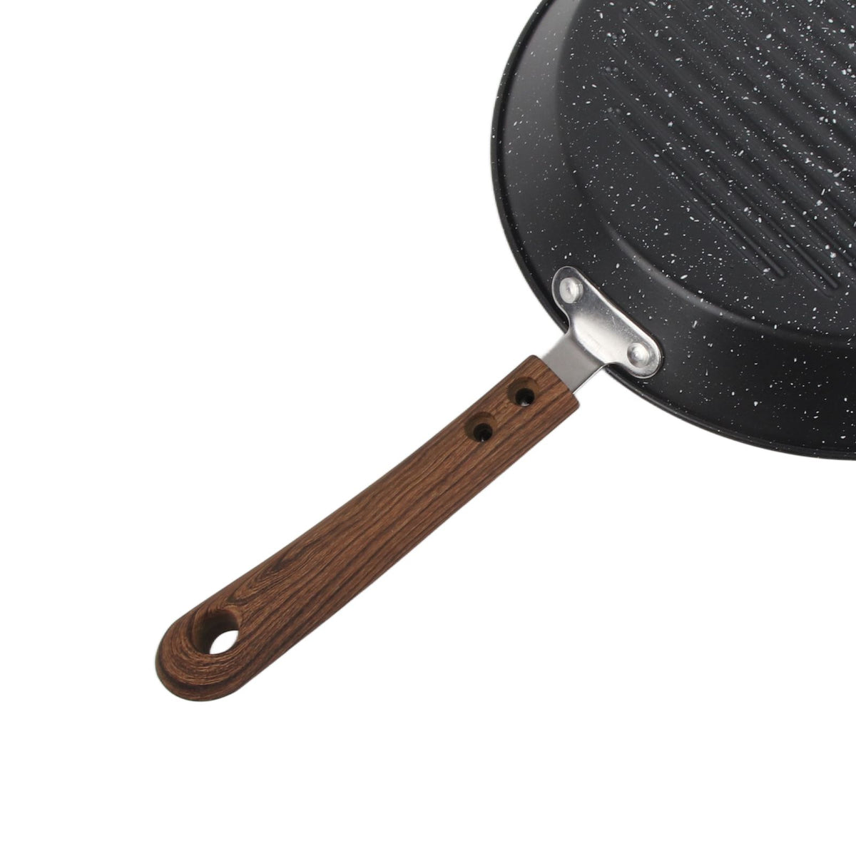 Round Grill Pan Universal Non Stick Multifunctional Flat Bottom Frying Pan for Breakfast - Flavour Fushion Cooking Shop