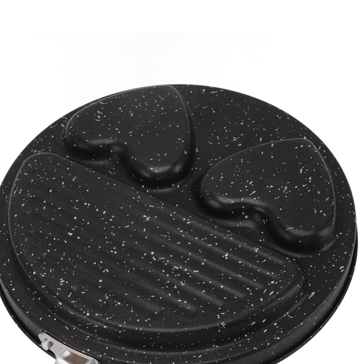 Egg Steak Divided Frying Pan 3 in 1 Multifunctional Prevent Stick Egg Beef Steak Cooker Pan for Home - Flavour Fushion Cooking Shop
