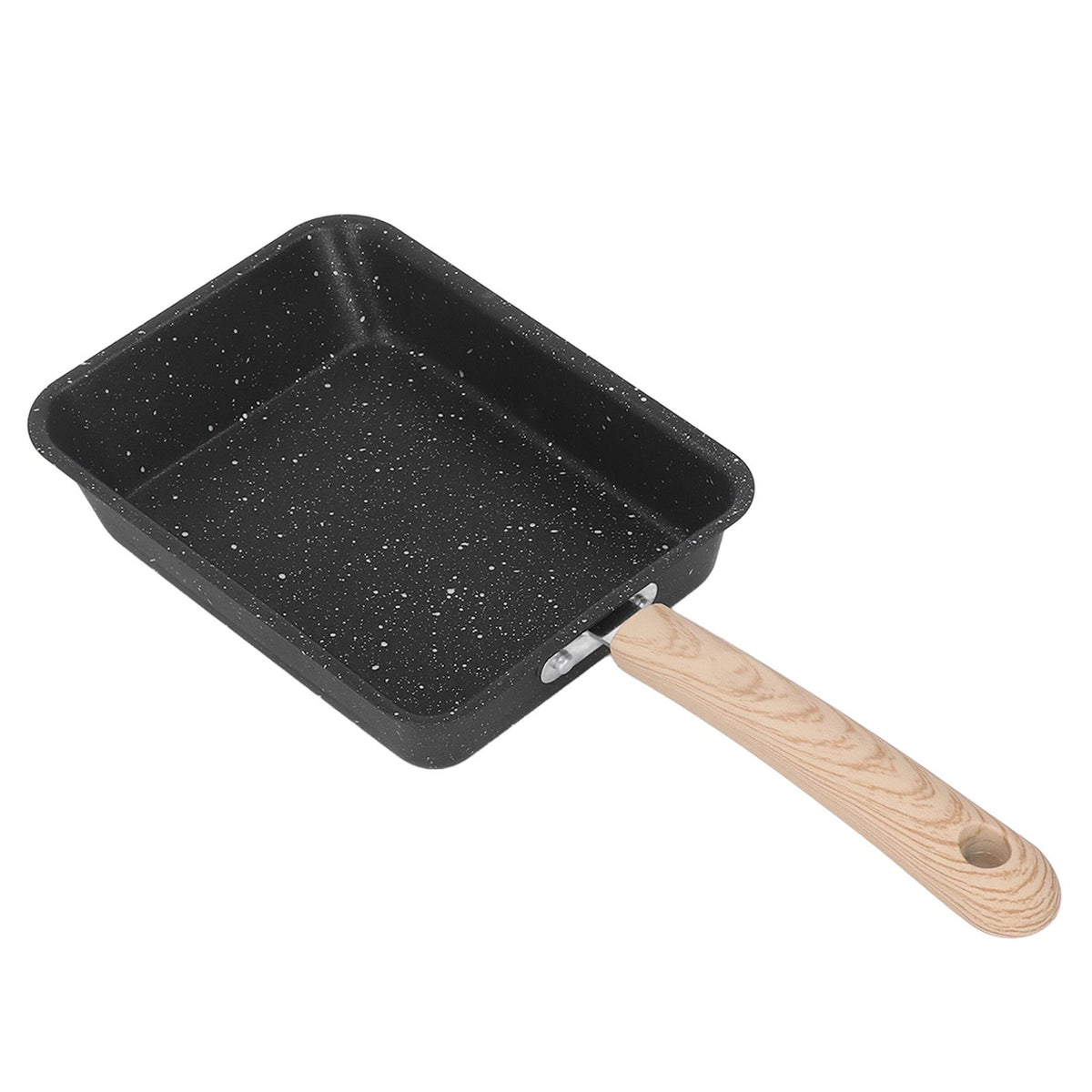 Frying Pan Iron Non Stick Coating Square Thick Multifunction Japanese Omelette Pan for Home Kitchen Tool - Flavour Fushion Cooking Shop