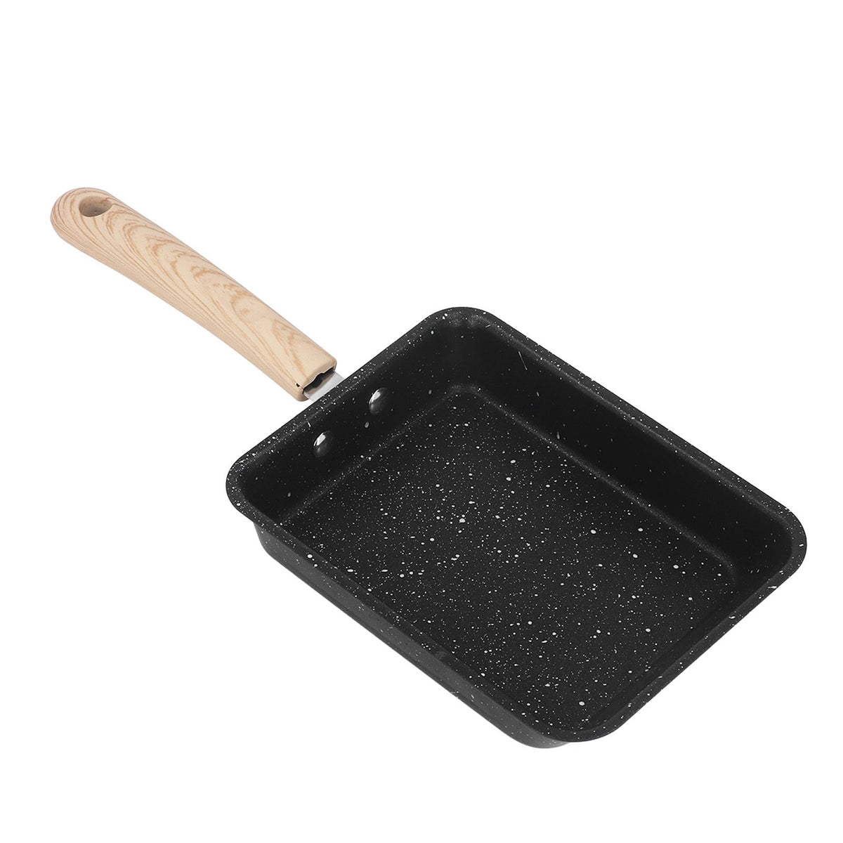 Frying Pan Iron Non Stick Coating Square Thick Multifunction Japanese Omelette Pan for Home Kitchen Tool - Flavour Fushion Cooking Shop