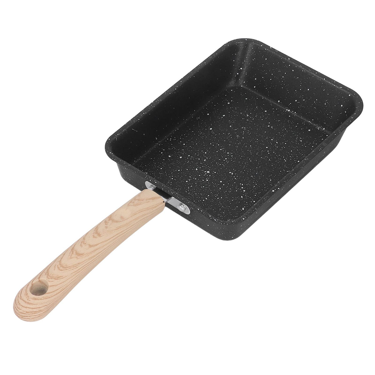 Frying Pan Iron Non Stick Coating Square Thick Multifunction Japanese Omelette Pan for Home Kitchen Tool - Flavour Fushion Cooking Shop