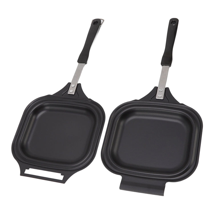 Frying Pan Even Heating Easy Cleaning Double Sided Iron Pancake Pan for Restaurants Home - Flavour Fushion Cooking Shop