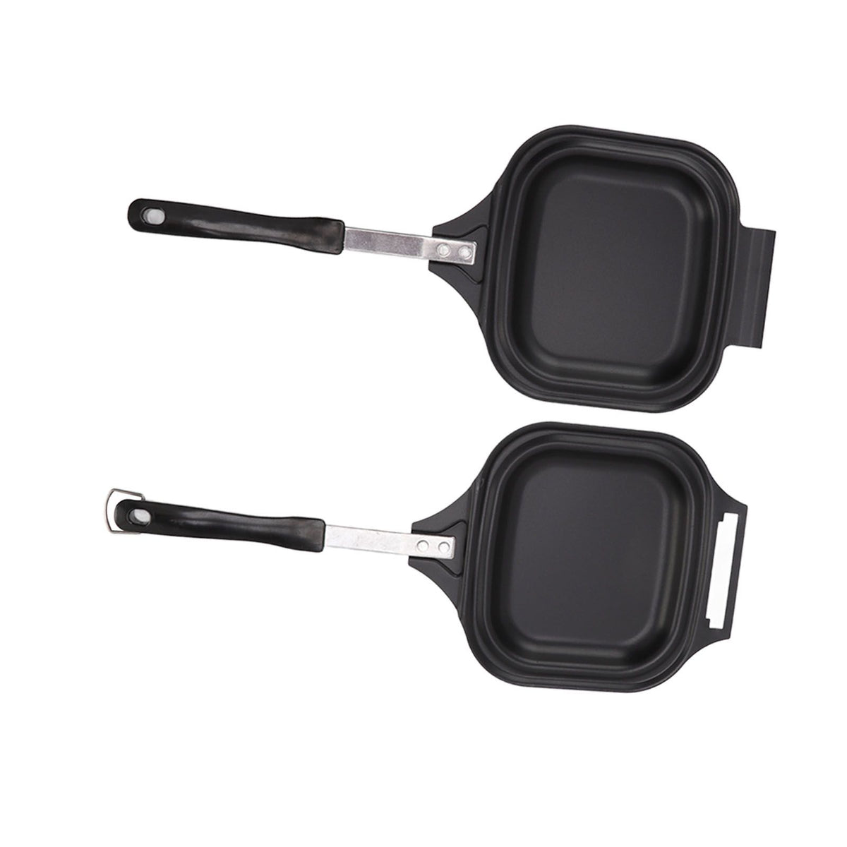 Frying Pan Even Heating Easy Cleaning Double Sided Iron Pancake Pan for Restaurants Home - Flavour Fushion Cooking Shop