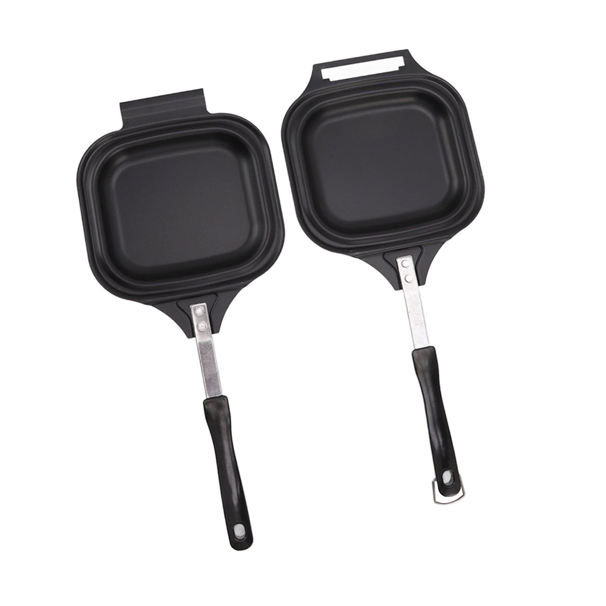 Frying Pan Even Heating Easy Cleaning Double Sided Iron Pancake Pan for Restaurants Home - Flavour Fushion Cooking Shop