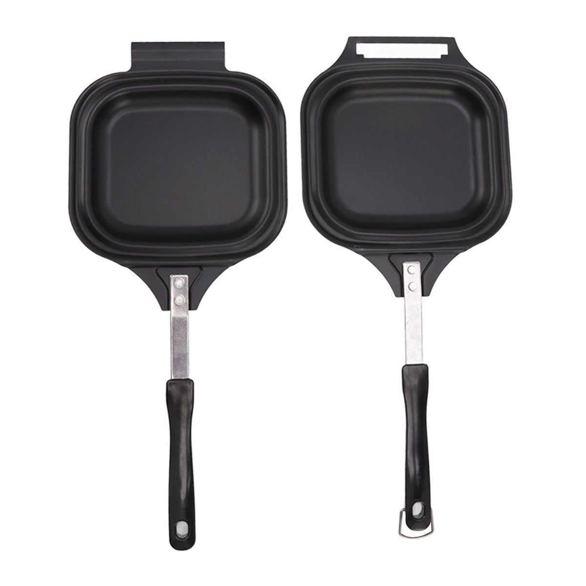 Frying Pan Even Heating Easy Cleaning Double Sided Iron Pancake Pan for Restaurants Home - Flavour Fushion Cooking Shop