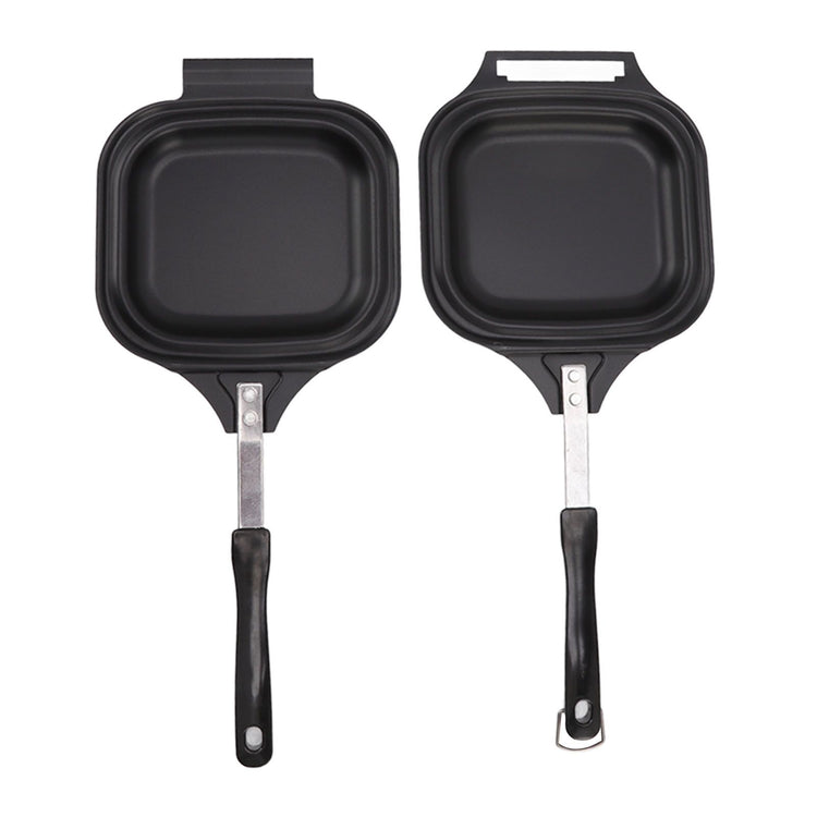 Frying Pan Even Heating Easy Cleaning Double Sided Iron Pancake Pan for Restaurants Home - Flavour Fushion Cooking Shop