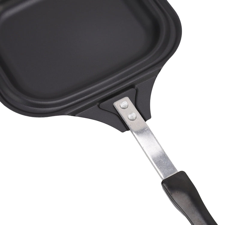 Frying Pan Even Heating Easy Cleaning Double Sided Iron Pancake Pan for Restaurants Home - Flavour Fushion Cooking Shop
