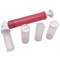 Manual Cake Airbrush Multipurpose Cake Decorating Airbrush with 4 Empty Bottles for Bakery Decoration