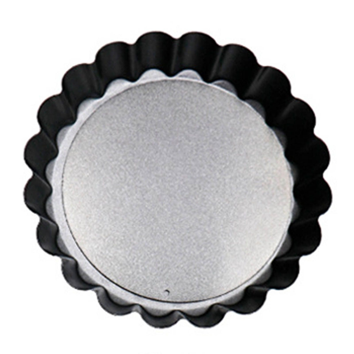 6 Pcs Mini Cake Mould with Removable Bottom 3 Inch Egg Tart Mould Muffin Pans - Flavour Fushion Cooking Shop