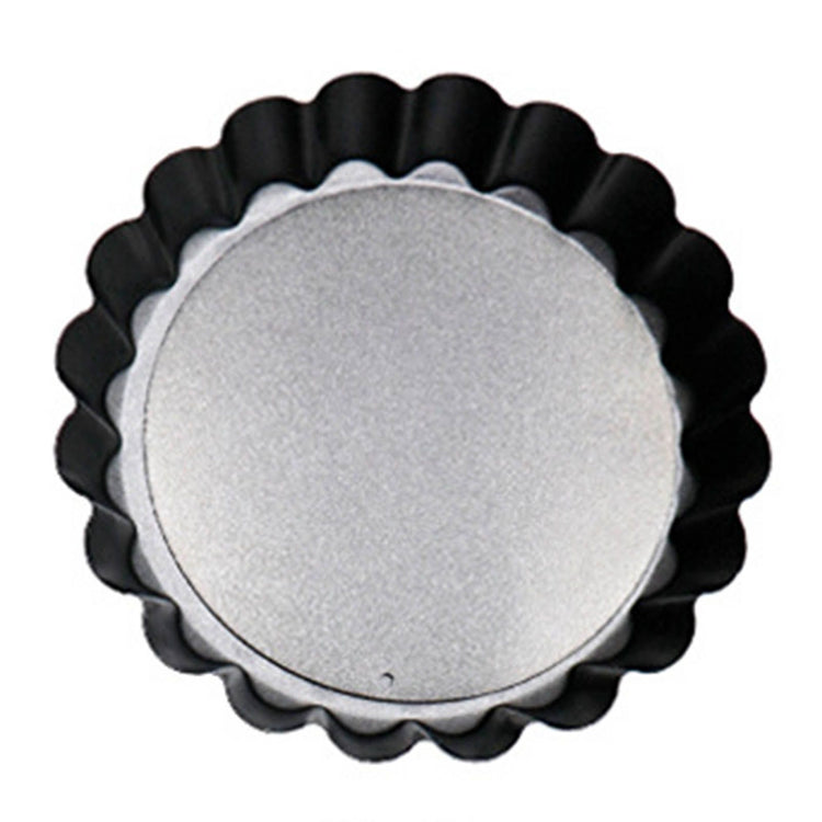 6 Pcs Mini Cake Mould with Removable Bottom 3 Inch Egg Tart Mould Muffin Pans - Flavour Fushion Cooking Shop