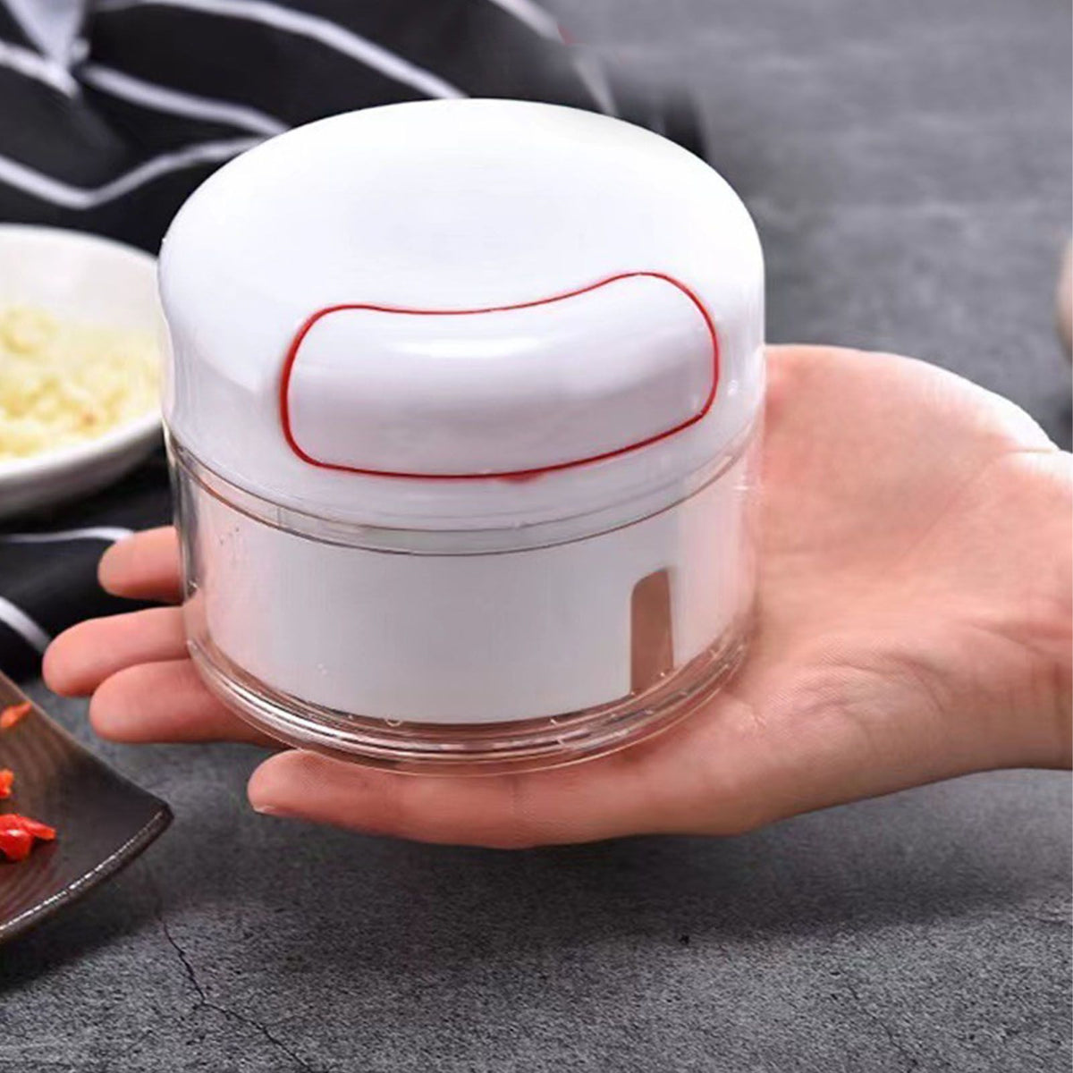 Stainless Steel Garlic Crusher & Press - Flavour Fushion Cooking Shop