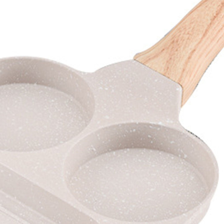 3 in 1 Breakfast Pan Nonstick Aluminum Alloy Labor Saving Pancake Frying Pan for Egg Bacon Universal Type - Flavour Fushion Cooking Shop