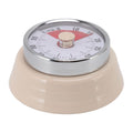 Magnet Circular Timer 60 Minute Visual Countdown Timer for Teachers Classroom Kids Homework Reading Adults Cooking Office Gym Beige