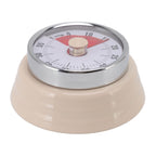 Magnet Circular Timer 60 Minute Visual Countdown Timer Beige