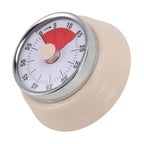Magnet Circular Timer 60 Minute Visual Countdown Timer Beige