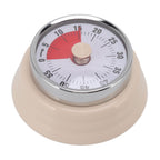 Magnet Circular Timer 60 Minute Visual Countdown Timer Beige
