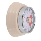 Magnet Circular Timer 60 Minute Visual Countdown Timer Beige