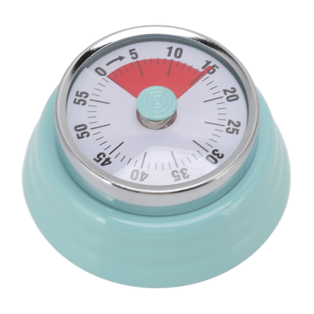 Magnet Circular Timer 60 Minute Visual Countdown Timer for Teachers Classroom Kids Homework Reading Adults Cooking Office Gym Light Green