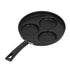 3 Cups Egg Hamburger Pan Metal Iron Heating Evenly Egg Cooker Pan - Flavour Fushion Cooking Shop
