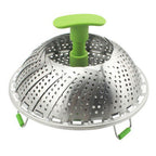 Steam Basket Stainless Steel Folding Vegetable Steam Basket