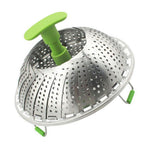 Steam Basket Stainless Steel Folding Vegetable Steam Basket