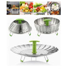 Steam Basket Stainless Steel Folding Vegetable Steam Basket