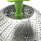Steam Basket Stainless Steel Folding Vegetable Steam Basket