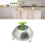 Steam Basket Stainless Steel Folding Vegetable Steam Basket